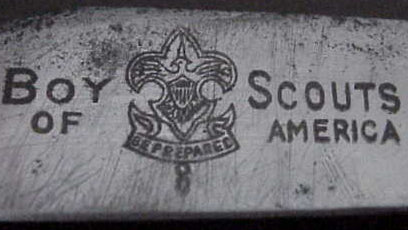Vintage PRESTO BOY SCOUTS OF AMERICA automatic knife made 1940s