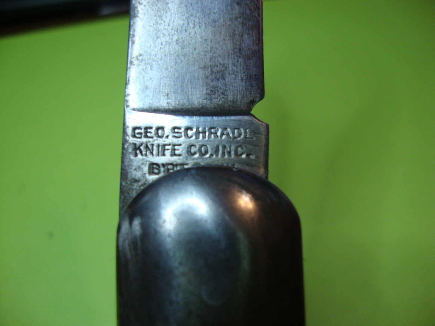 PRESTO M2 Geo Schrade Knife Co Military paratrooper black switchblade knife