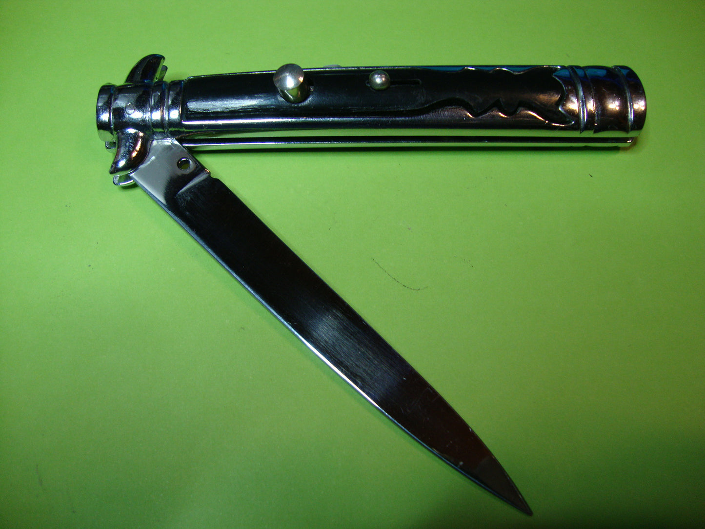 Hellraiser 25cm Spanish lockback Automatic knife fixed guard version