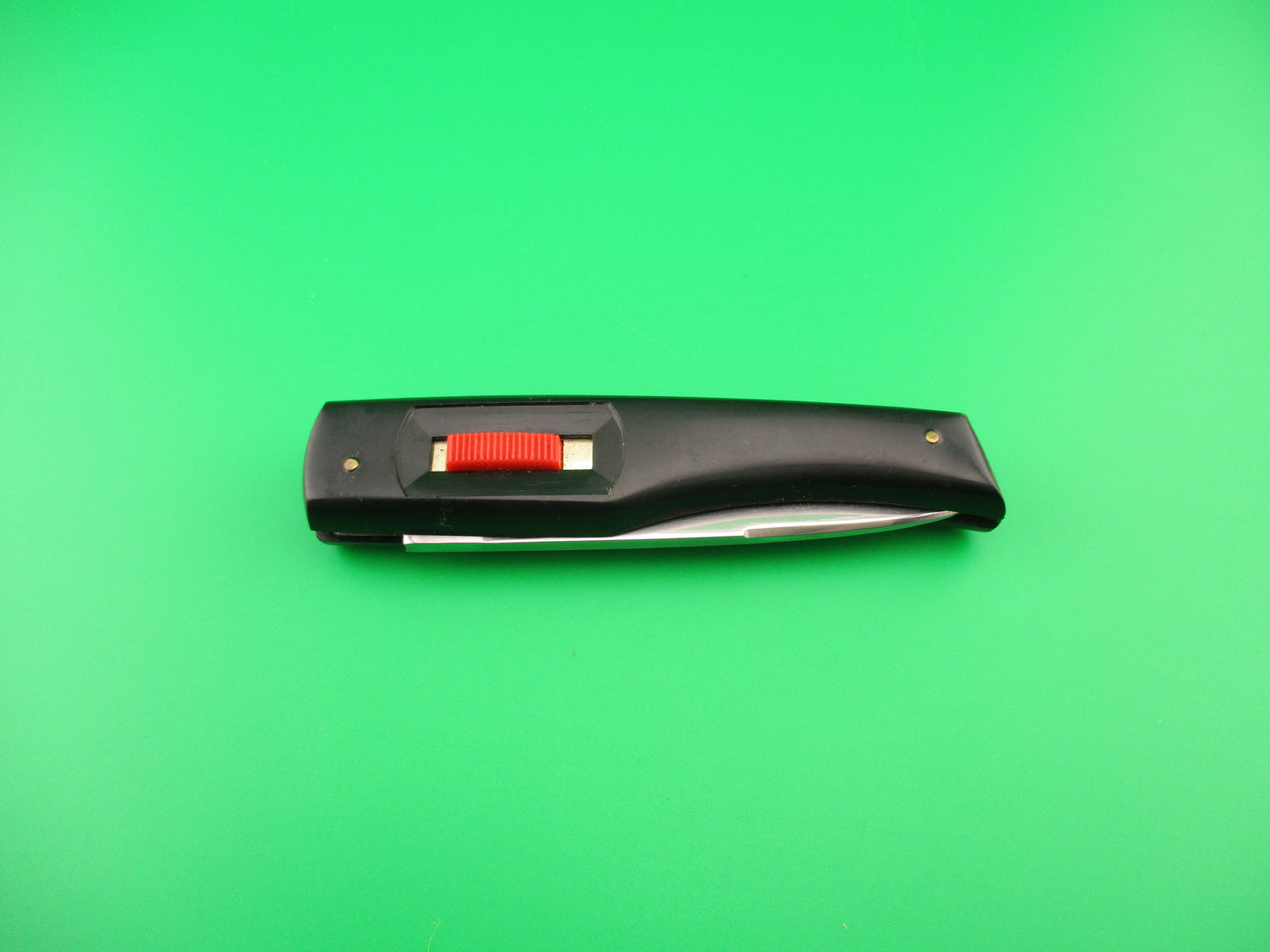 INOX PATENT 20cm Italian Collini Flylock automatic knife Red button