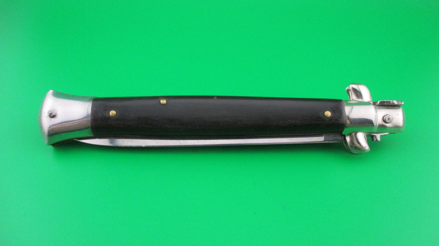 JAGUAR INOX 28cm Italian Stiletto swivel bolster Zoppis automatic knife