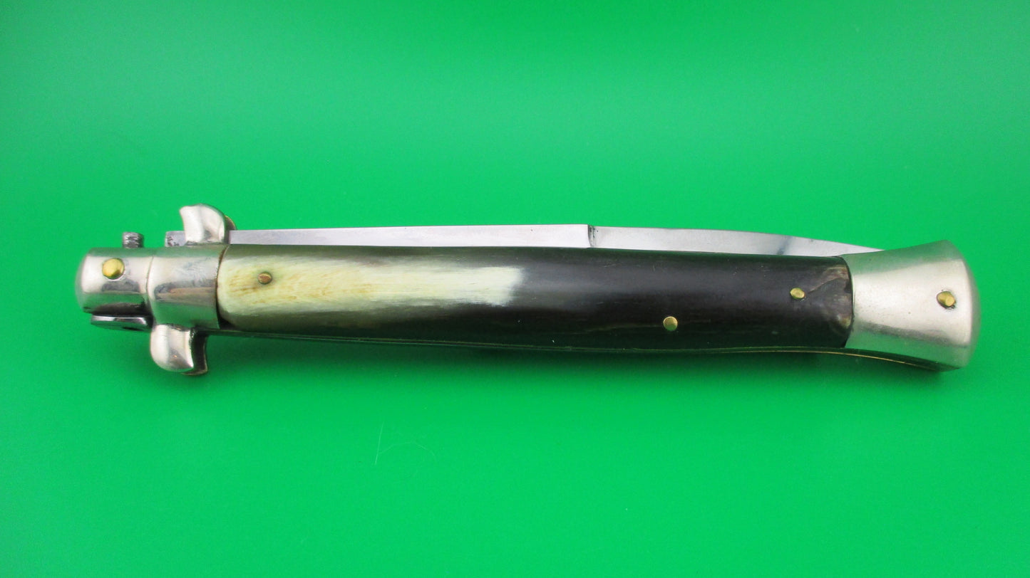 LATAMA ITALY 28cm Italian Picklock Vintage 1950s Horn Bayo automatic knife