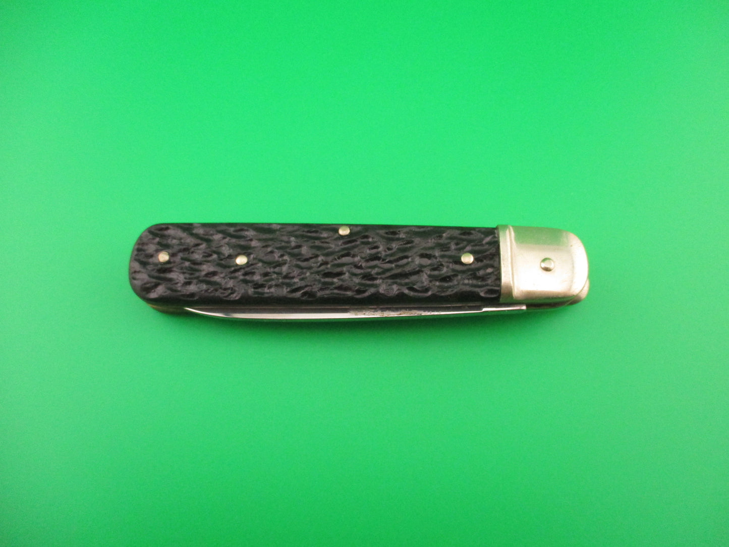 BOKER TREE BRAND CLASSIC 712 11cm German Lever automatic knife Black stag