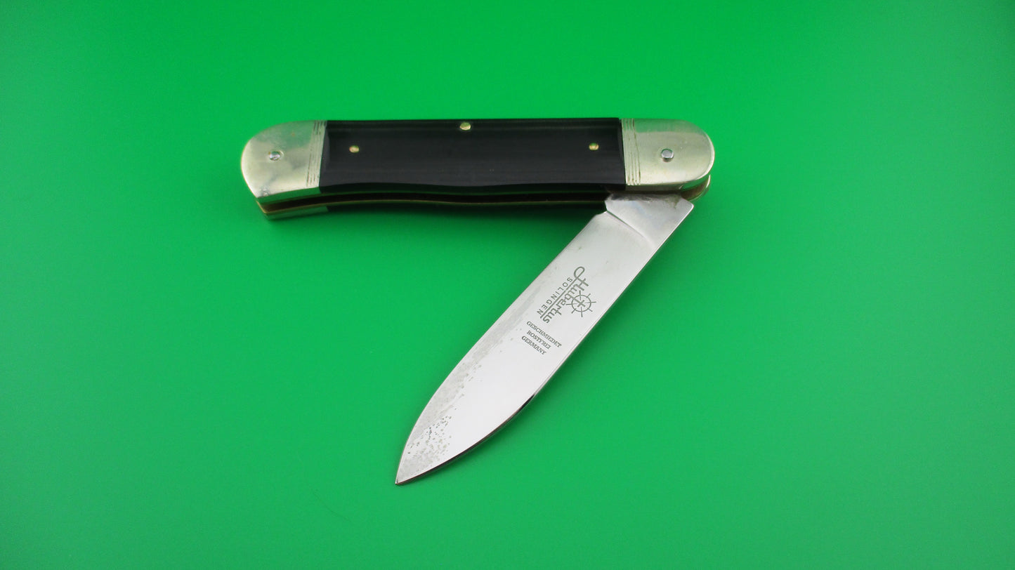 Hubertus 11cm Harley Davidson Motor Cycles German lever action switchblade knife