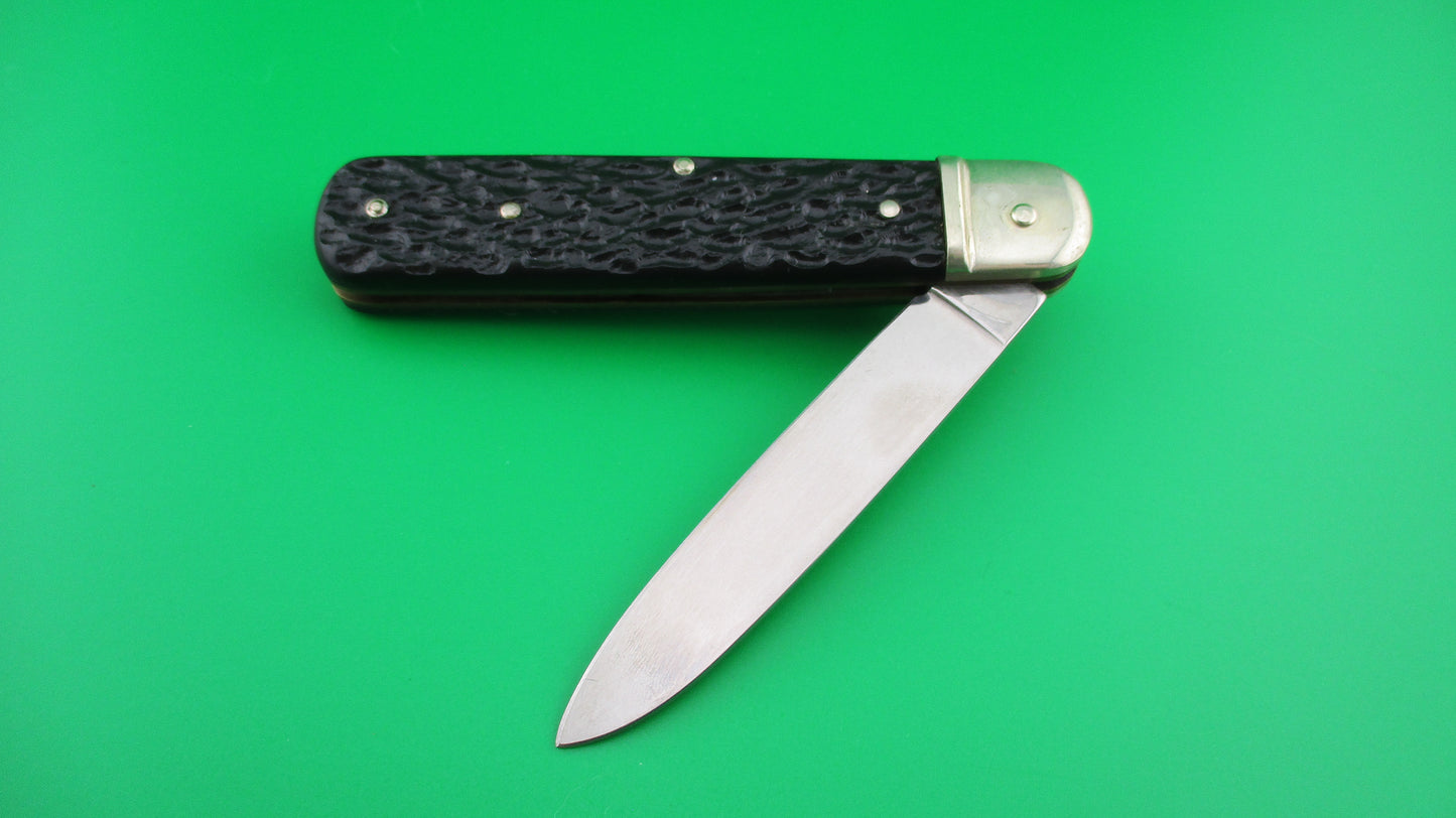 BOKER TREE BRAND CLASSIC 712 11cm German Lever automatic knife Black stag