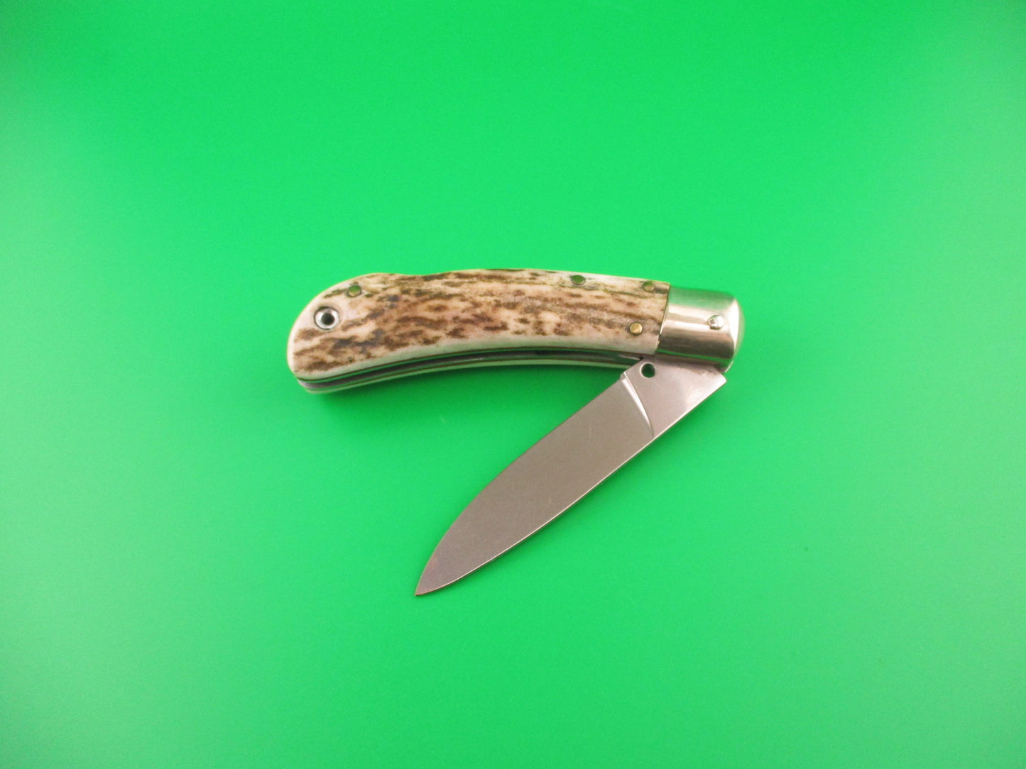AKC ITALY Speed Hunter 18cm Italian Stag Skull automatic knife
