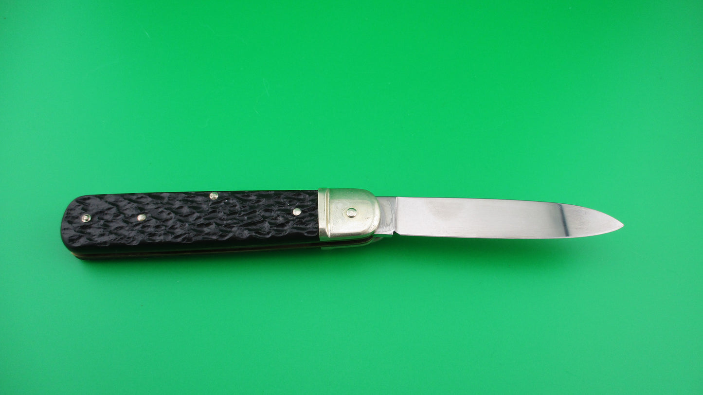 BOKER TREE BRAND CLASSIC 712 11cm German Lever automatic knife Black stag