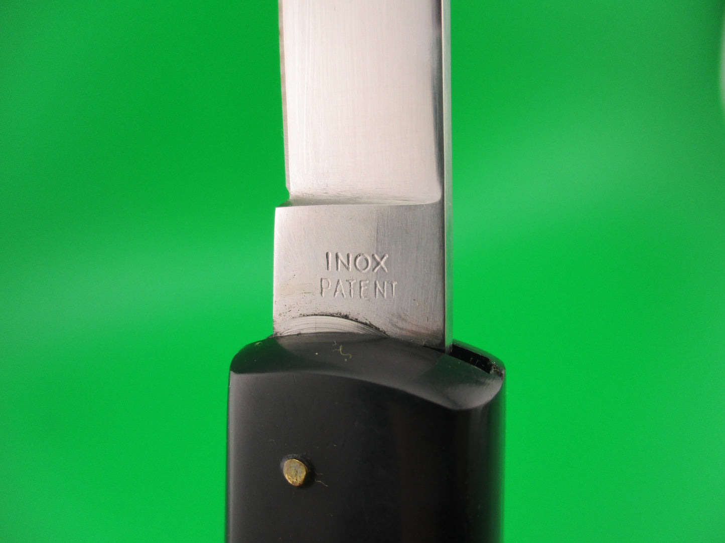 INOX PATENT 20cm Italian Collini Flylock automatic knife Red button
