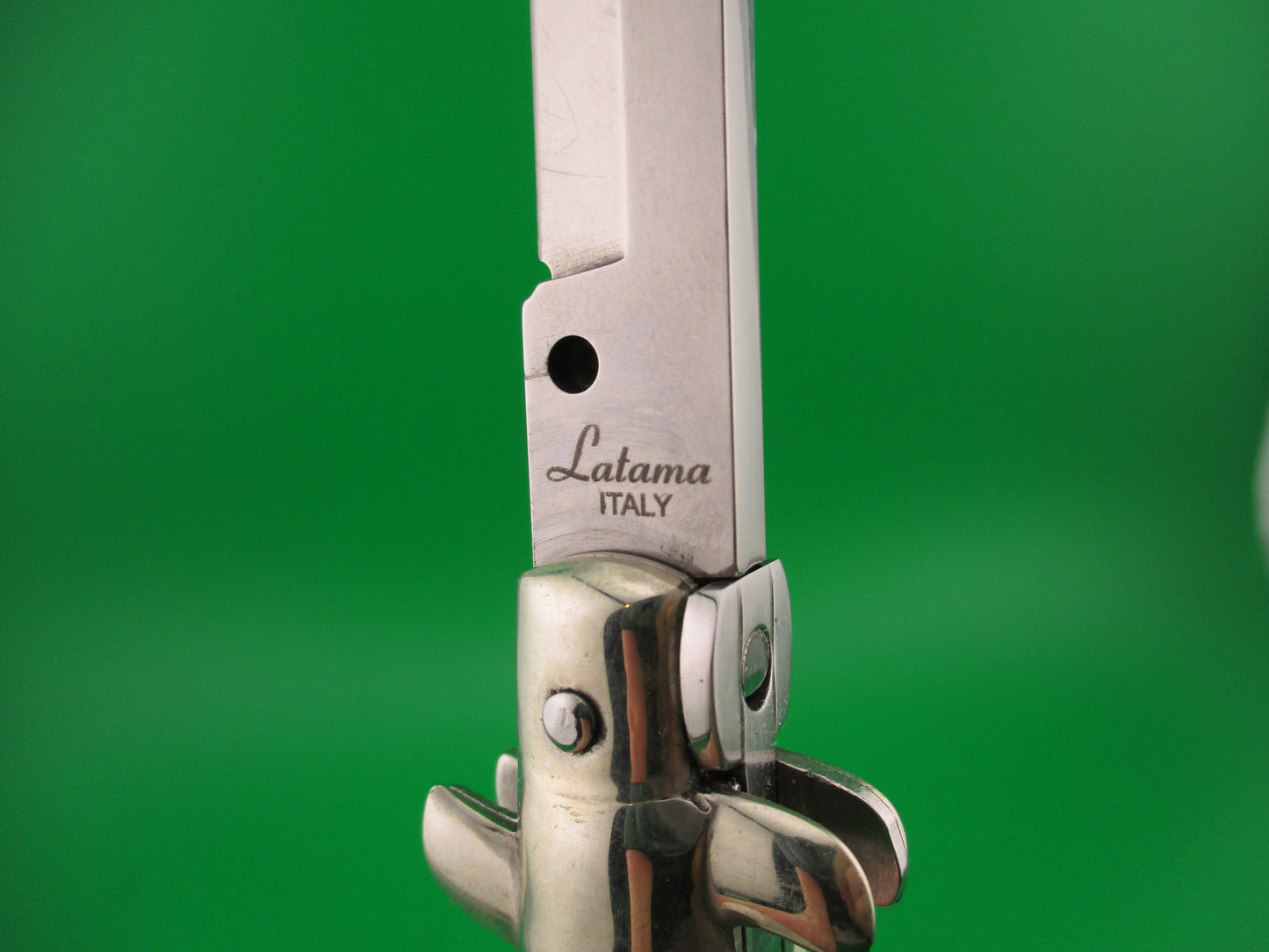 Walts LATAMA (Cat) 28cm Italian stiletto Bayonet Blade Stag switchblade knife