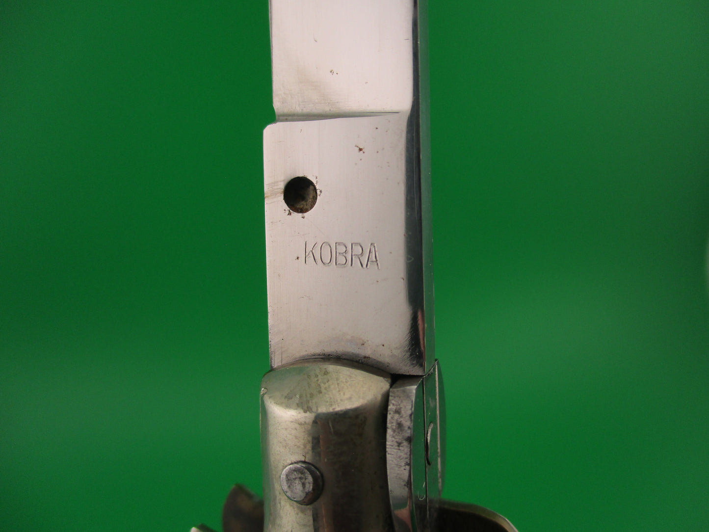 KOBRA INOX 28cm Italian Transitional 1960s vintage automatic knife