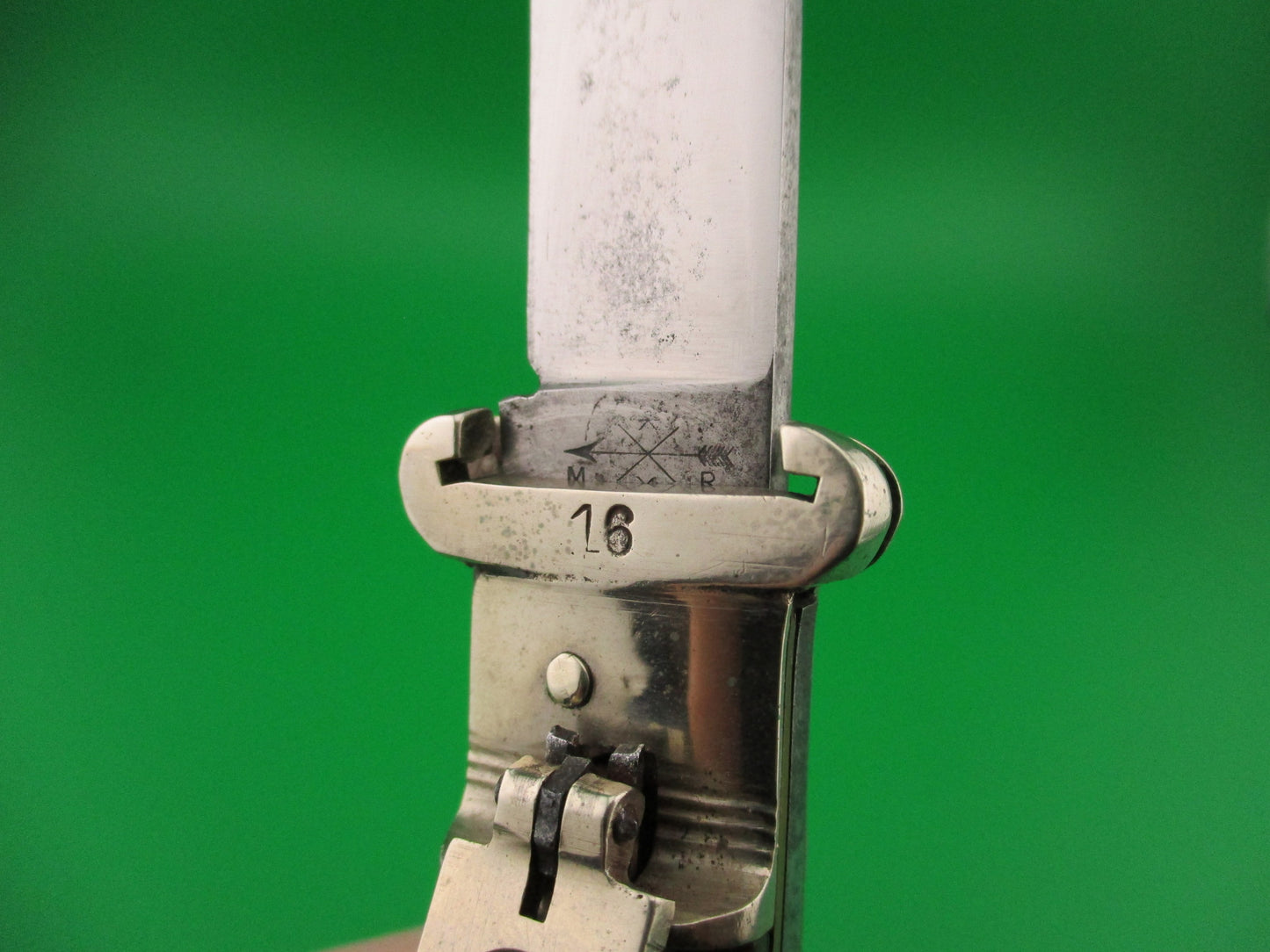 z BOKER 20cm GERMAN SHELL PULLER LEVER jigged bone vintage Johnny Cade knife