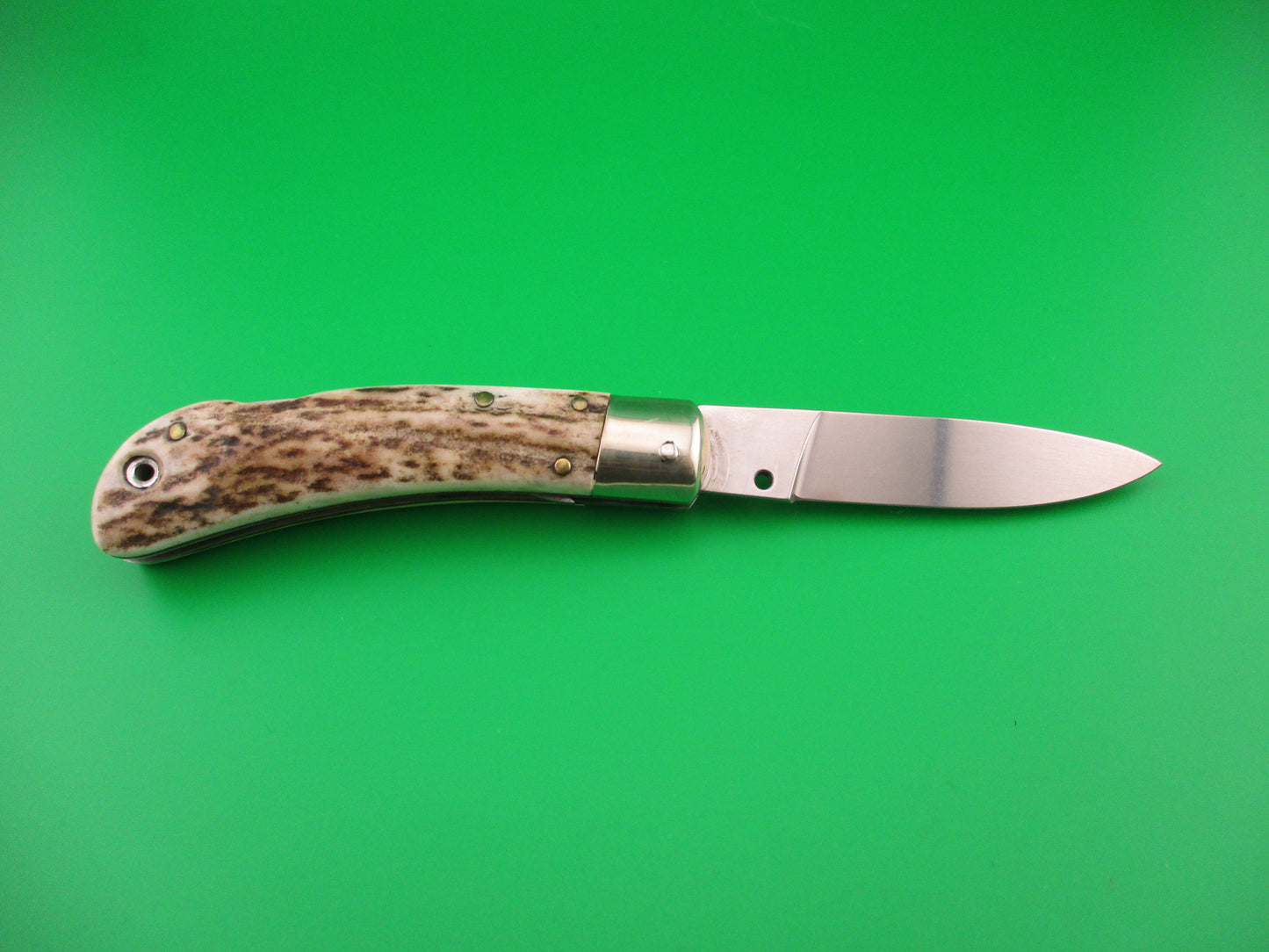 AKC ITALY Speed Hunter 18cm Italian Stag Skull automatic knife
