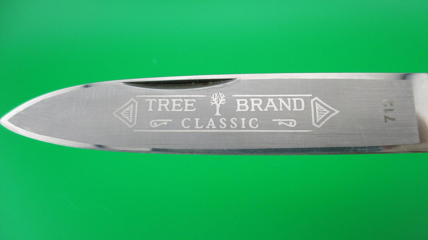 BOKER TREE BRAND CLASSIC 712 11cm German Lever automatic knife Black stag