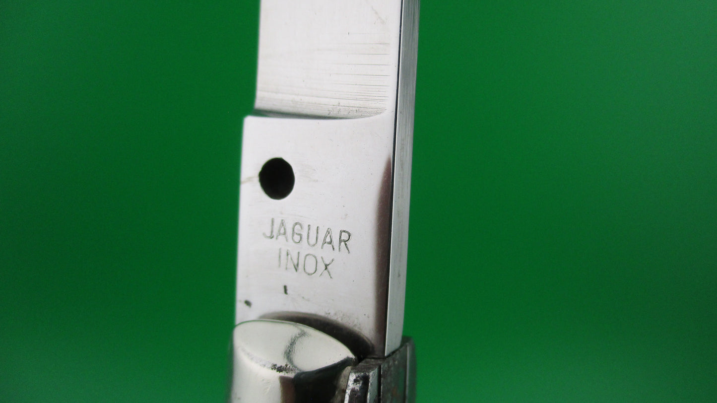 JAGUAR INOX 28cm Italian Stiletto swivel bolster Zoppis automatic knife