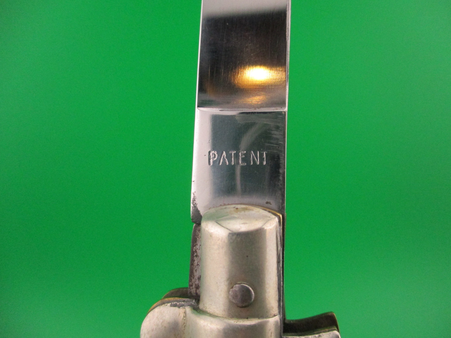 INOX PATENT 20cm Italian BOBC 1960s vintage Swedge horn automatic knife