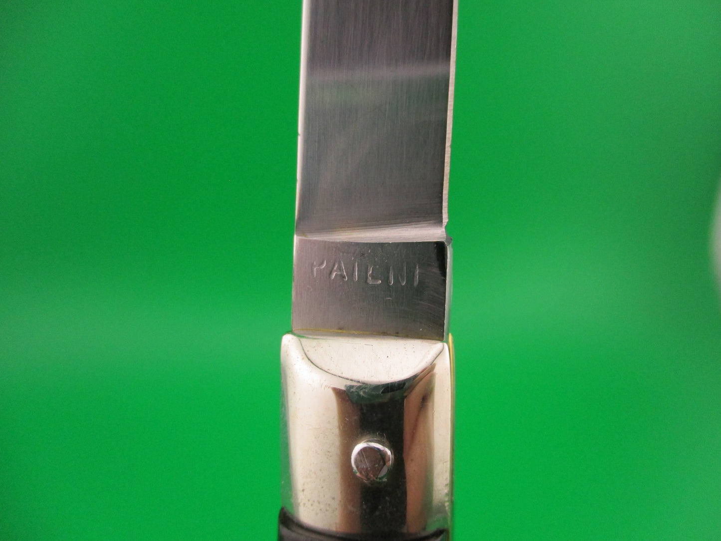 Rostfre 8 18cm Italian Horn Lockback Rare Guardless NOS automatic knife Belgian