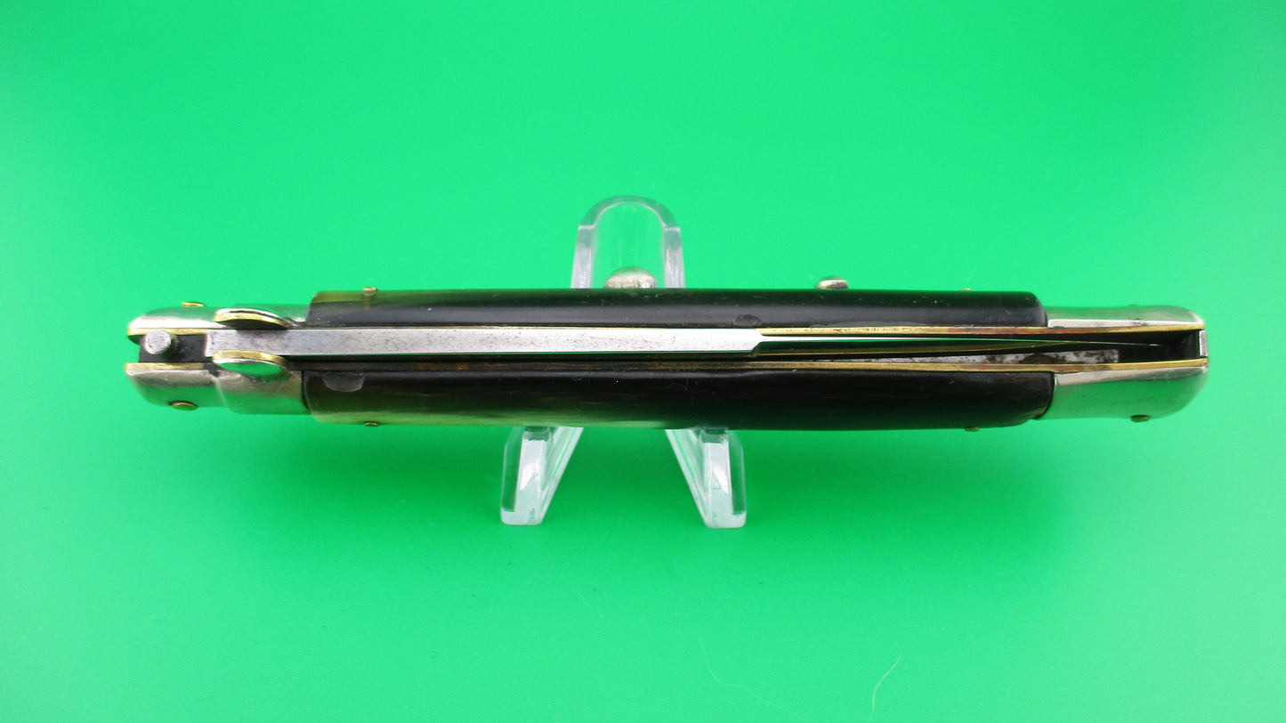 LATAMA ITALY 28cm Italian Picklock Vintage 1950s Horn Bayo automatic knife