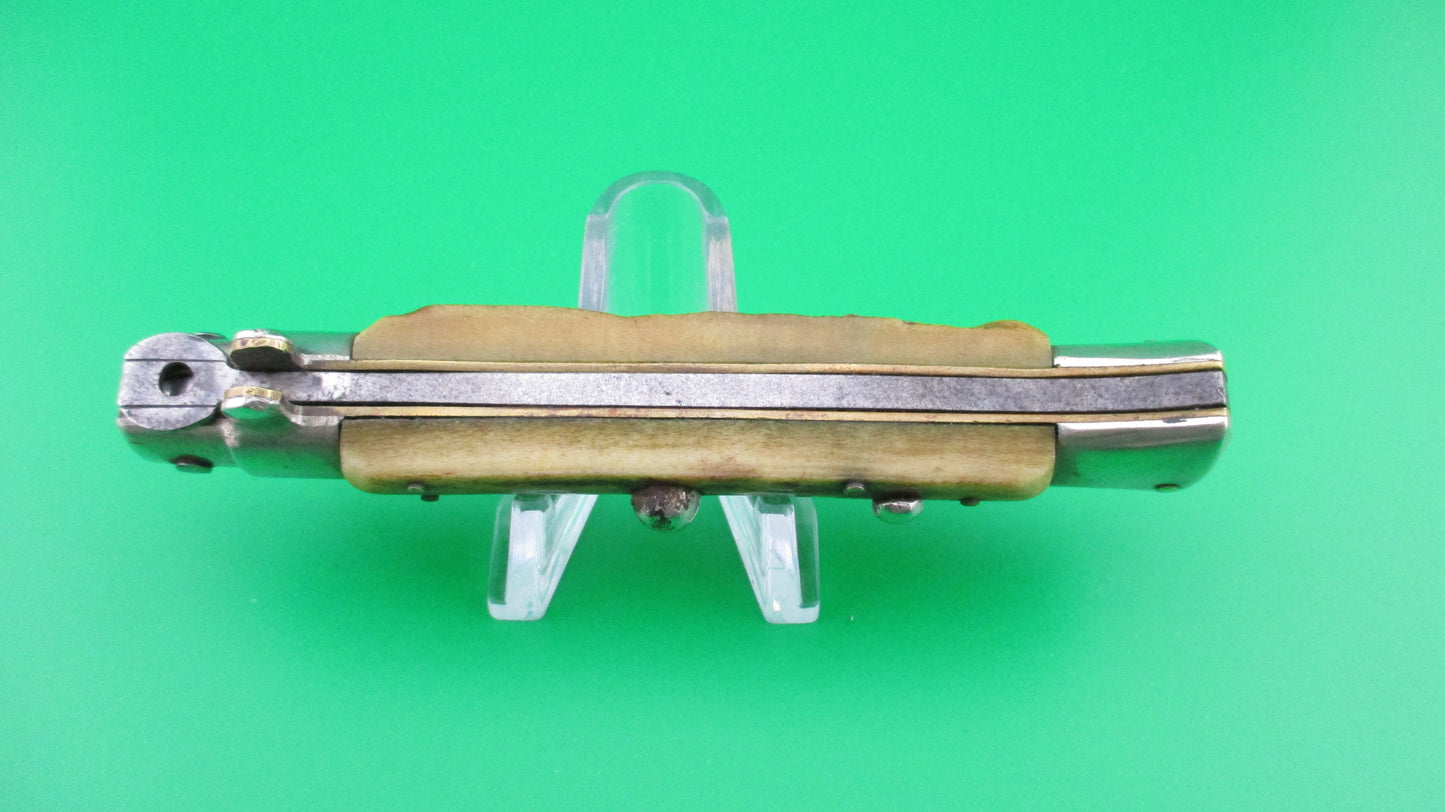 z INOX 20cm Italian Picklock 1950s vintage Stag automatic knife