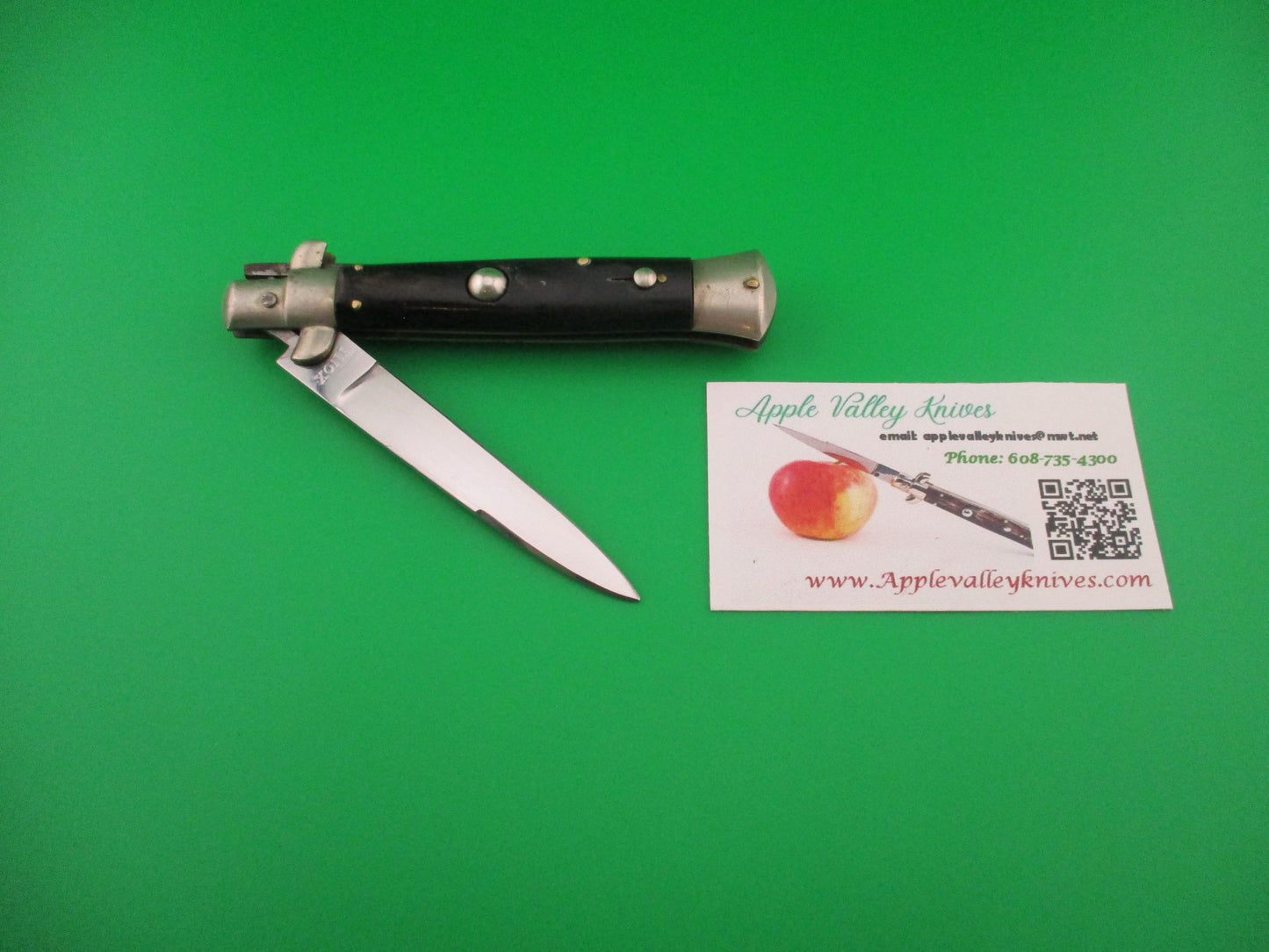 INOX PATENT 20cm Italian BOBC 1960s vintage Swedge horn automatic knife