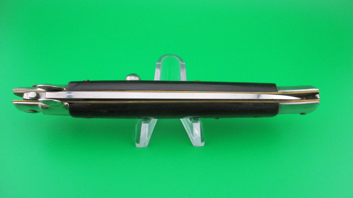 JAGUAR INOX 28cm Italian Stiletto swivel bolster Zoppis automatic knife