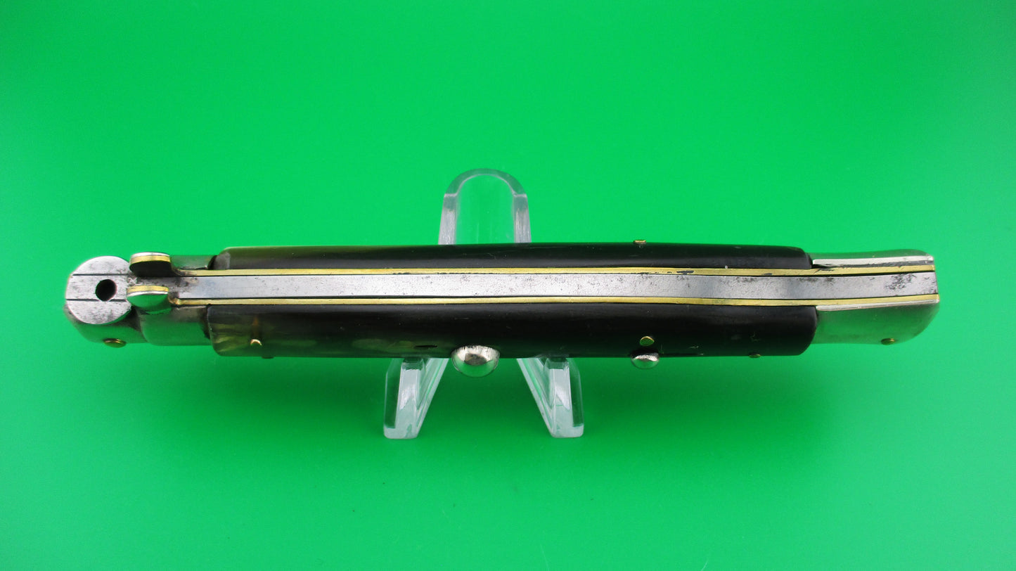 LATAMA ITALY 28cm Italian Picklock Vintage 1950s Horn Bayo automatic knife