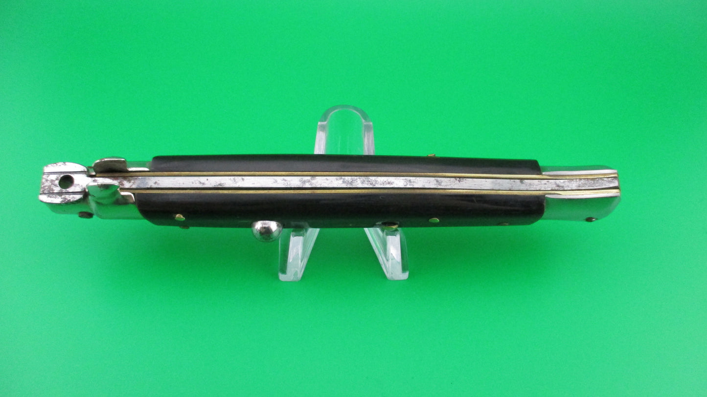 JAGUAR INOX 28cm Italian Stiletto swivel bolster Zoppis automatic knife