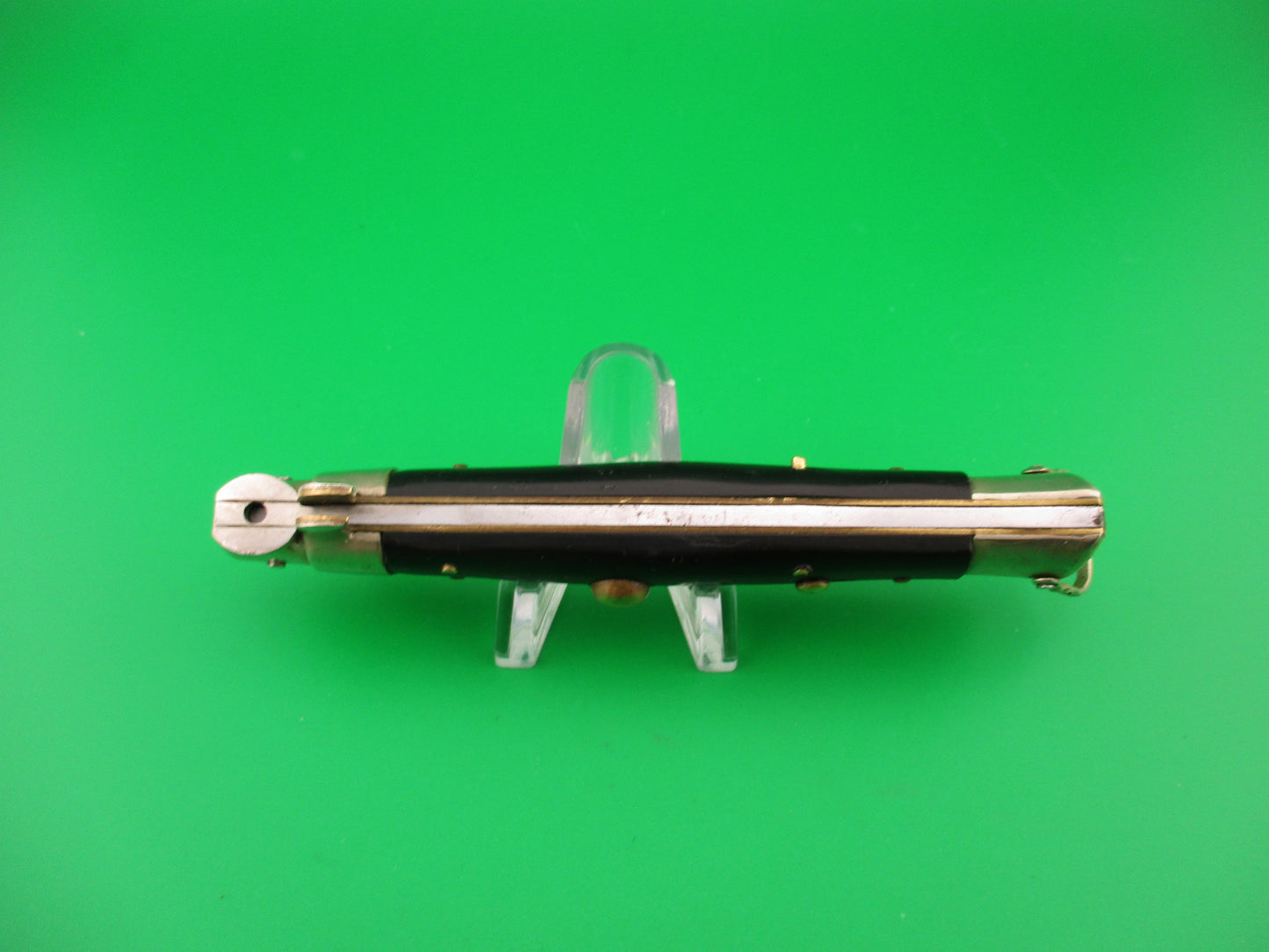 STAINLESS STEEL 23cm Japanese Picklock Vintage Black automatic knife
