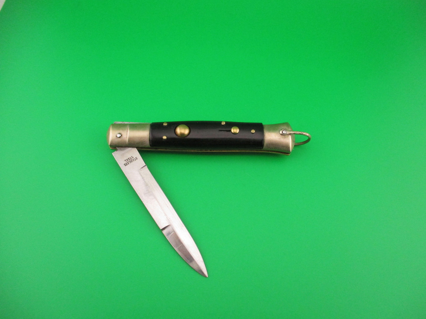 STAINLESS STEEL 20cm Japanese Rizzuto Style Step bolster non-swinger automatic