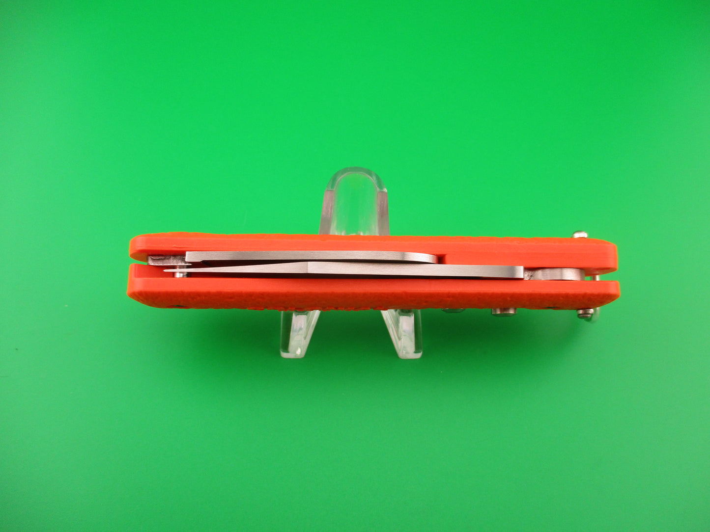 COLONIAL KNIFE 2019 M724 Orange Paratrooper 2 blade Automatic knife