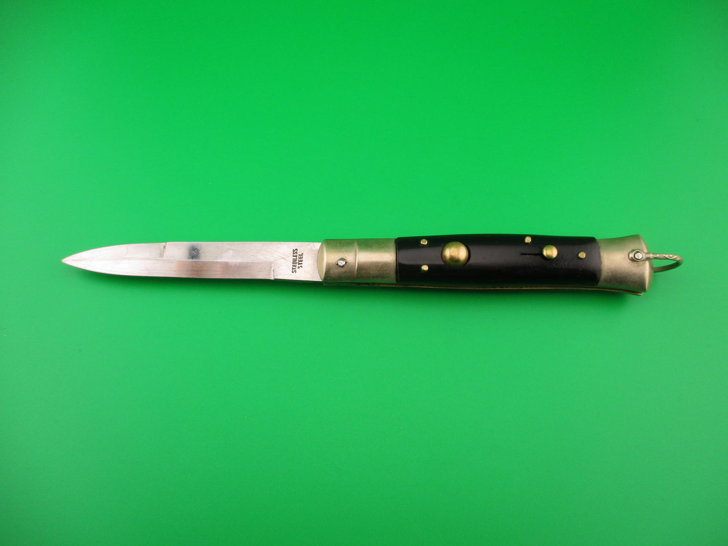 STAINLESS STEEL 20cm Japanese Rizzuto Style Step bolster non-swinger automatic