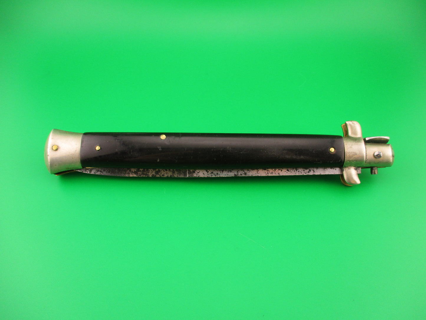 Sterile 33cm Italian Picklock 1950s vintage 5mm backspring automatic knife