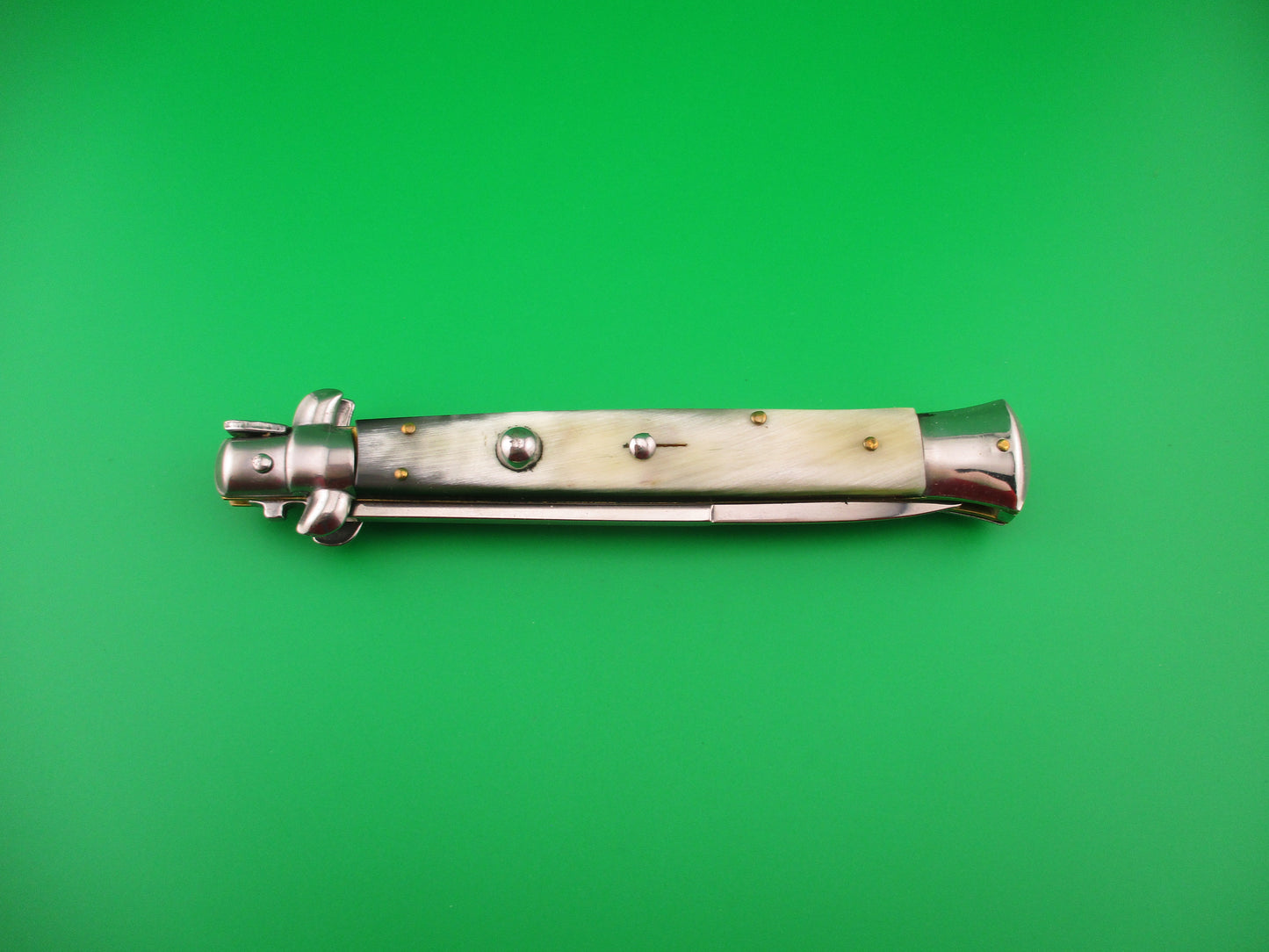 STILETTO ITALY 27cm Italian Stiletto Bayonet Caramel Cream automatic knife