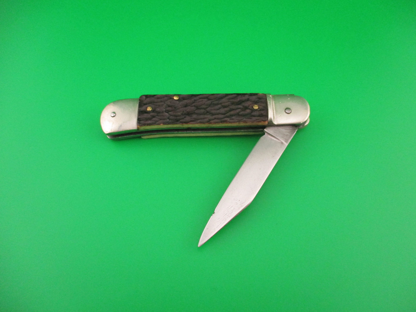SOLINGEN CUTLERY B SVOBODA GERMANY 10cm German Lever SPRINGER automatic knife