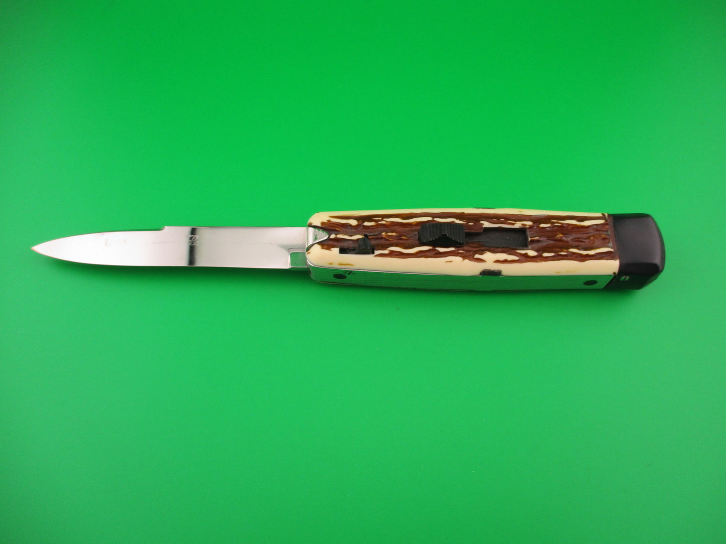 Le Superoto 22cm French OTF DA Imitation Stag vintage automatic knife Douris Chastel
