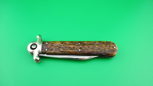 z Press Button Knife Co GUARDIAN Antique switchblade knife