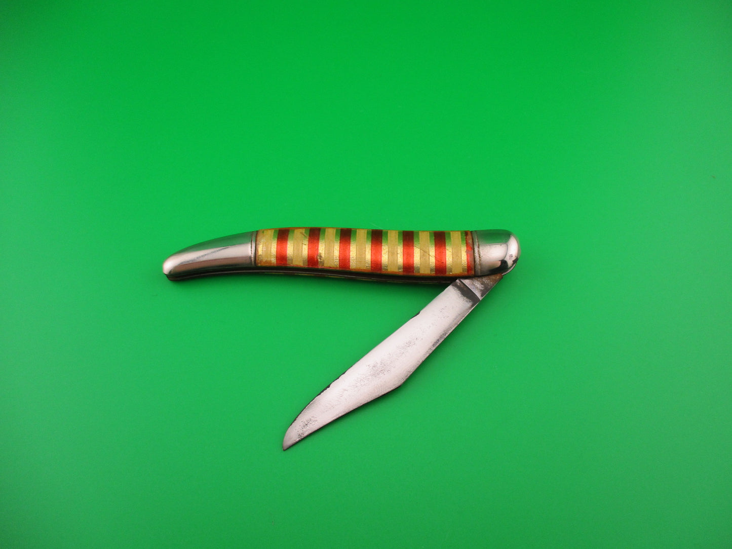 IMPERIAL JM90PBC Toothpick Gold Foil Vintage 1950s Automatic knife
