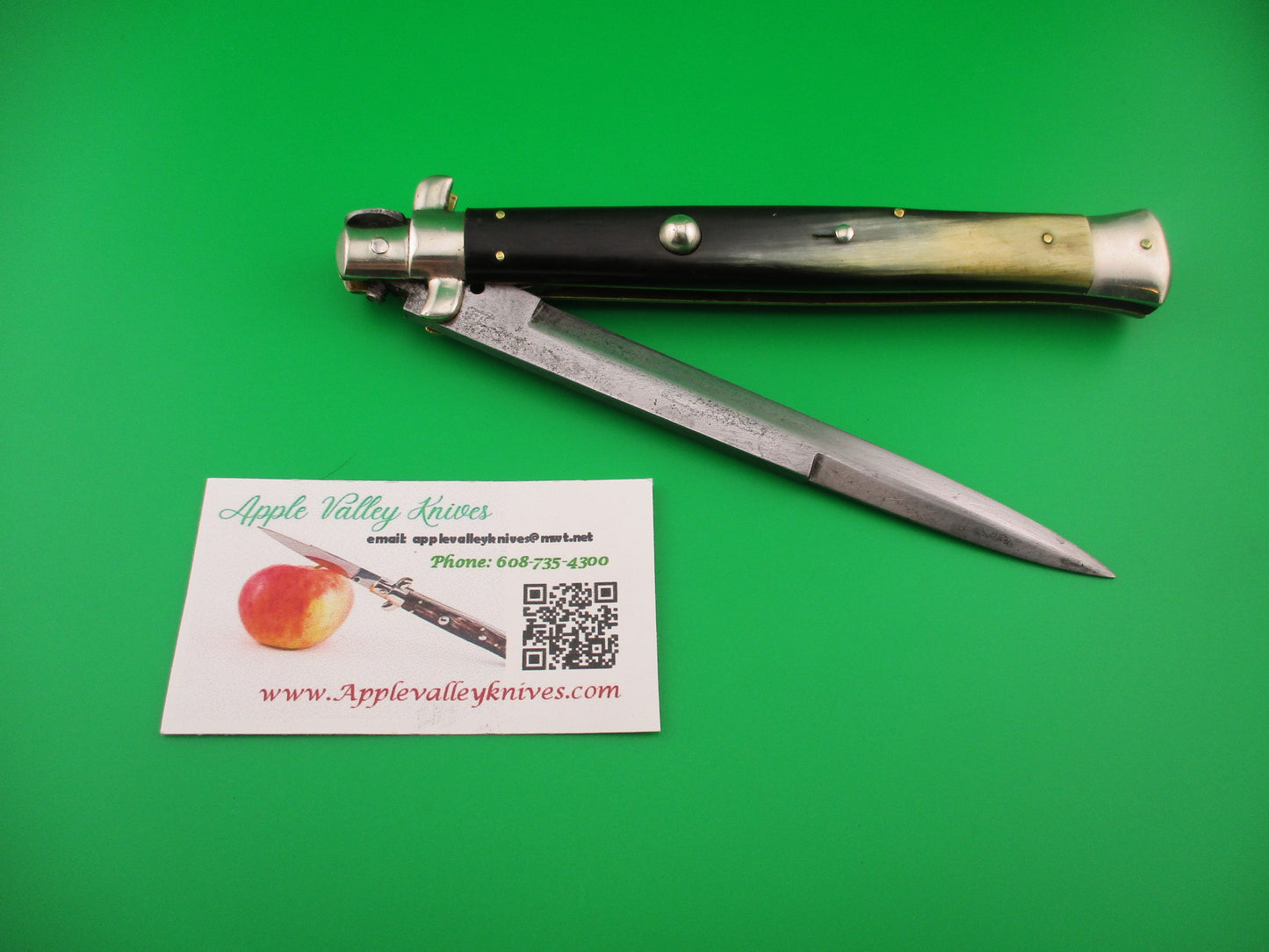 EIG Cutlery Italy 33cm Italian Picklock Stiletto 1950s vintage switchblade knife