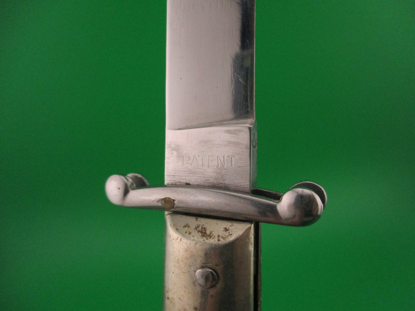 MADE IN ITALY INOXID 28cm Italian Swing Guard Stag Vintage automatic knife