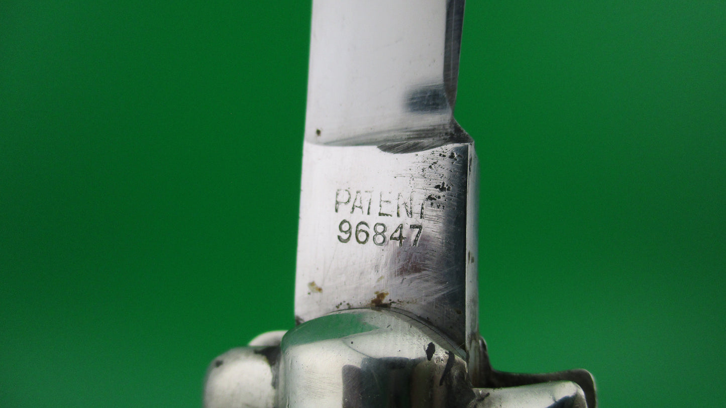 INOX PATENT 96847 20cm Italian Derby Bolster BoBc vintage automatic knife