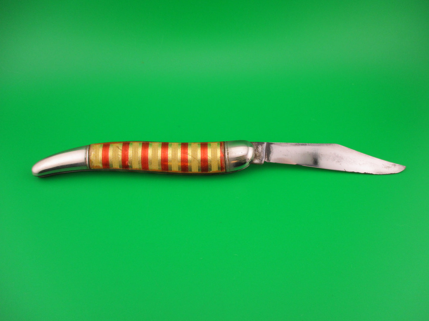 IMPERIAL JM90PBC Toothpick Gold Foil Vintage 1950s Automatic knife