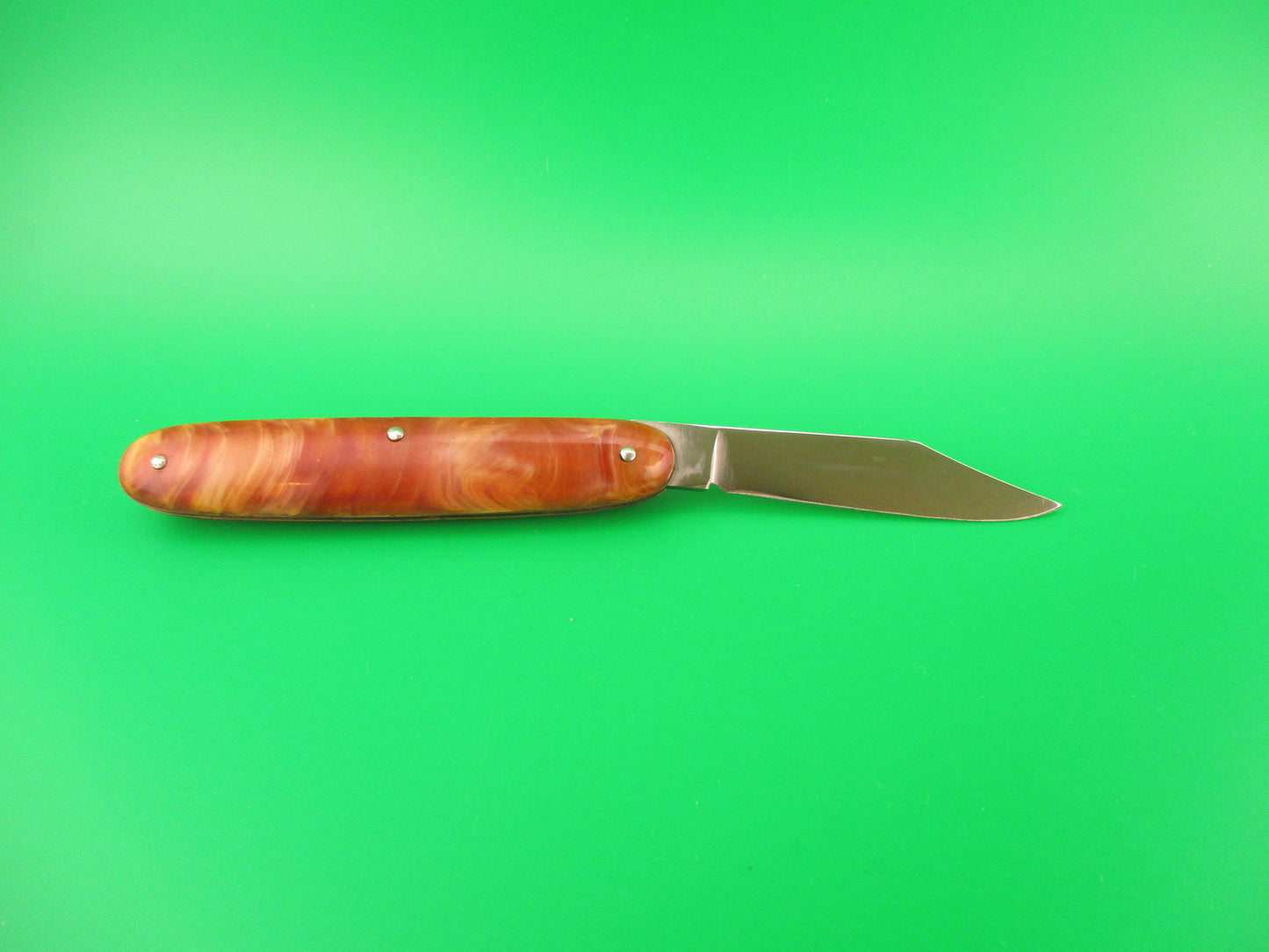 Edgemaster #108 Cigar Jack 1950s Vintage Caramel swirl switchblade knife