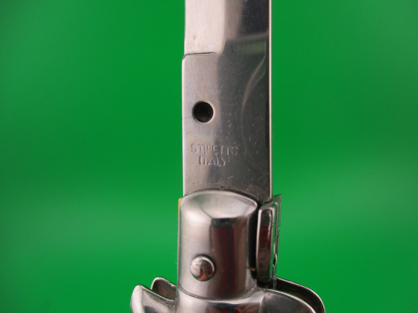 STILETTO ITALY 27cm Italian Stiletto Bayonet Caramel Cream automatic knife