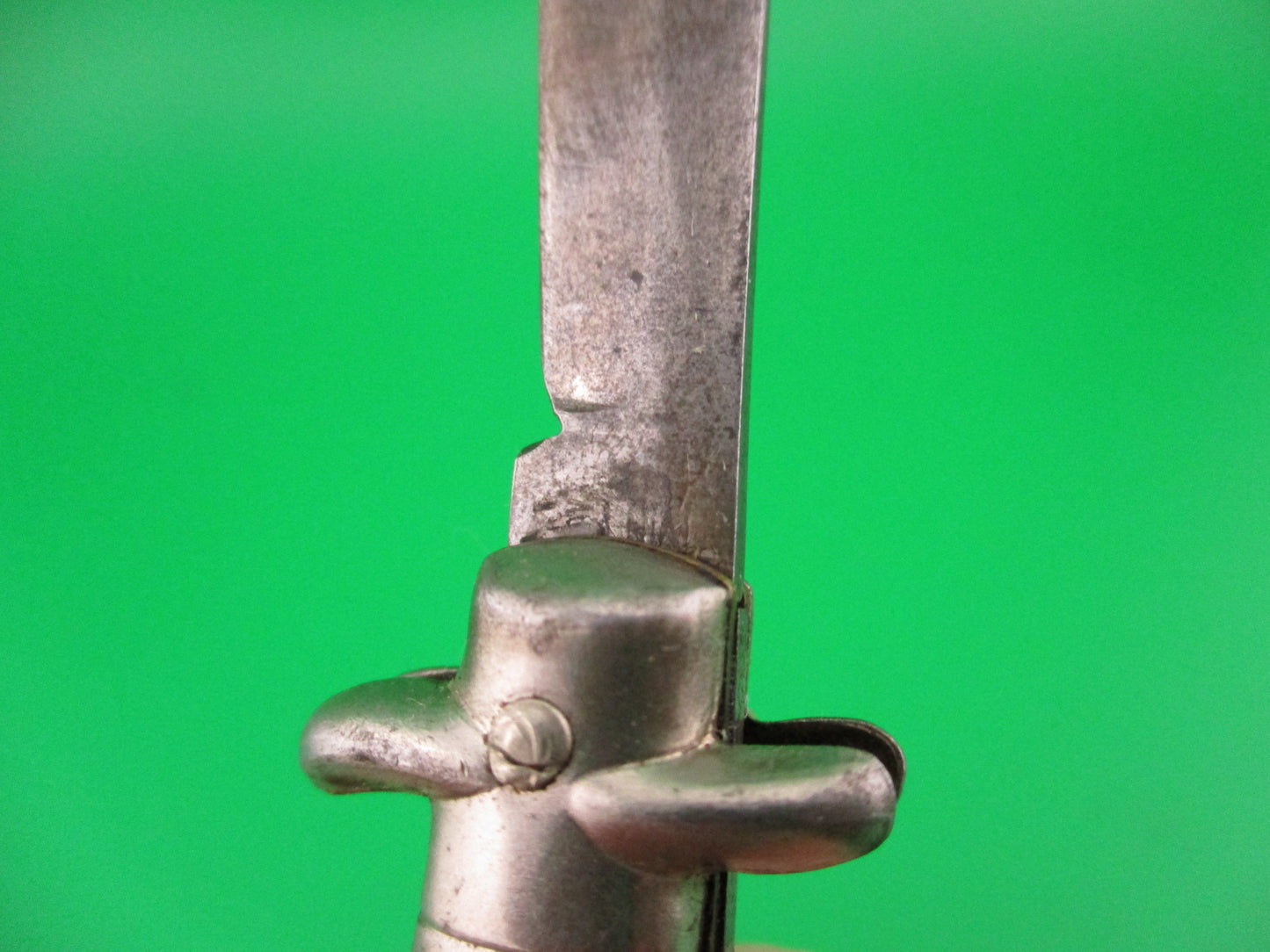 Colonial Snappy Vintage 2nd Gen 1950s Loyal Order of Moose keychain switchblade knife