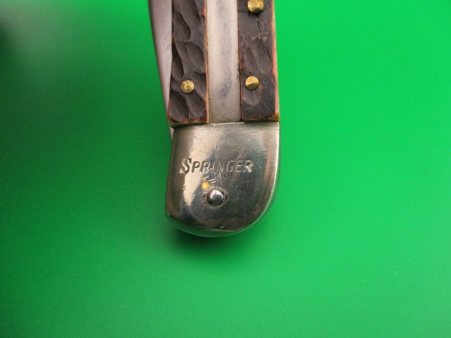 SOLINGEN CUTLERY B SVOBODA GERMANY 10cm German Lever SPRINGER automatic knife