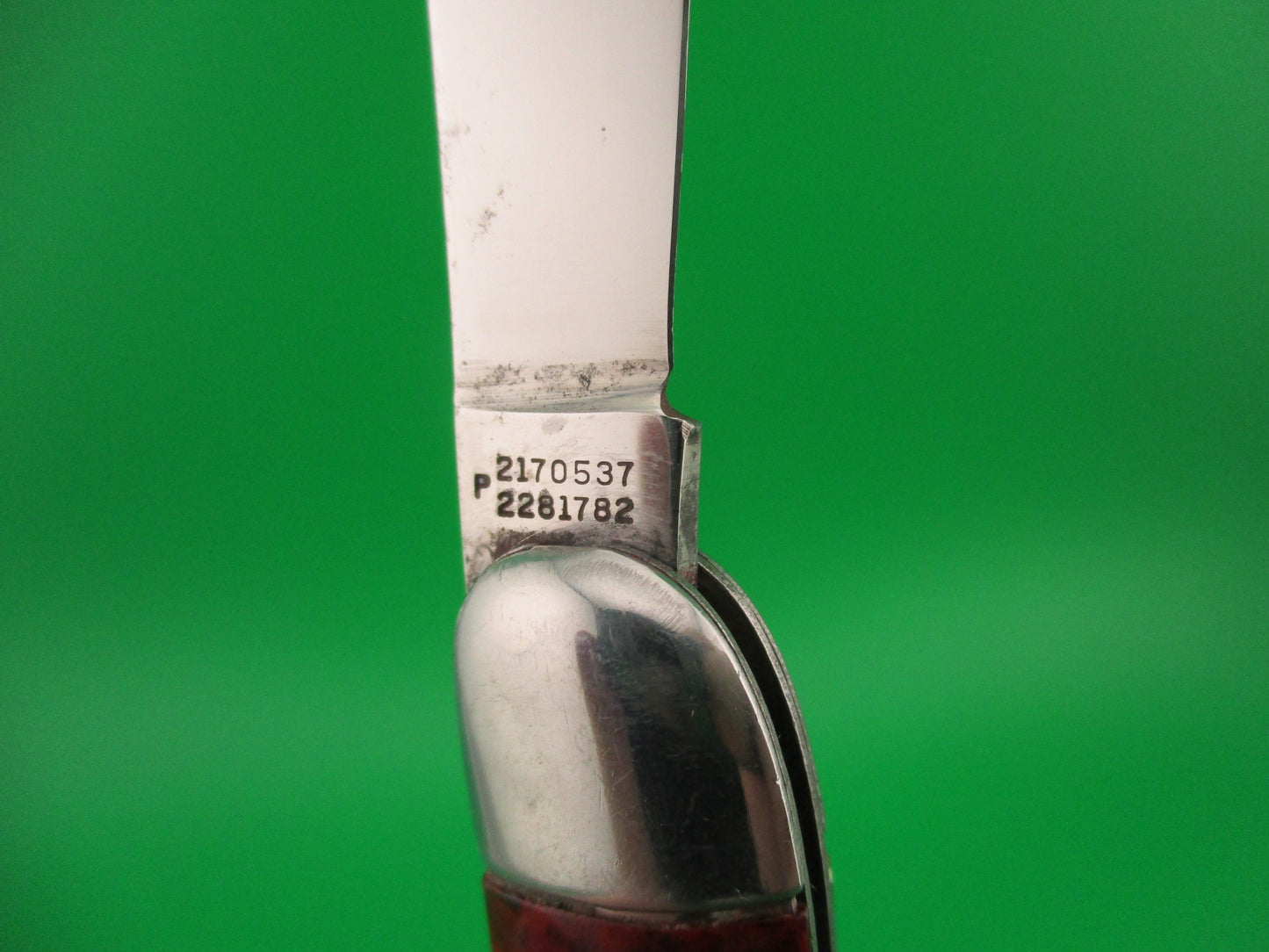 Hammer Brand Imperial Toothpick Candystripe 1950s vintage switchblade knife