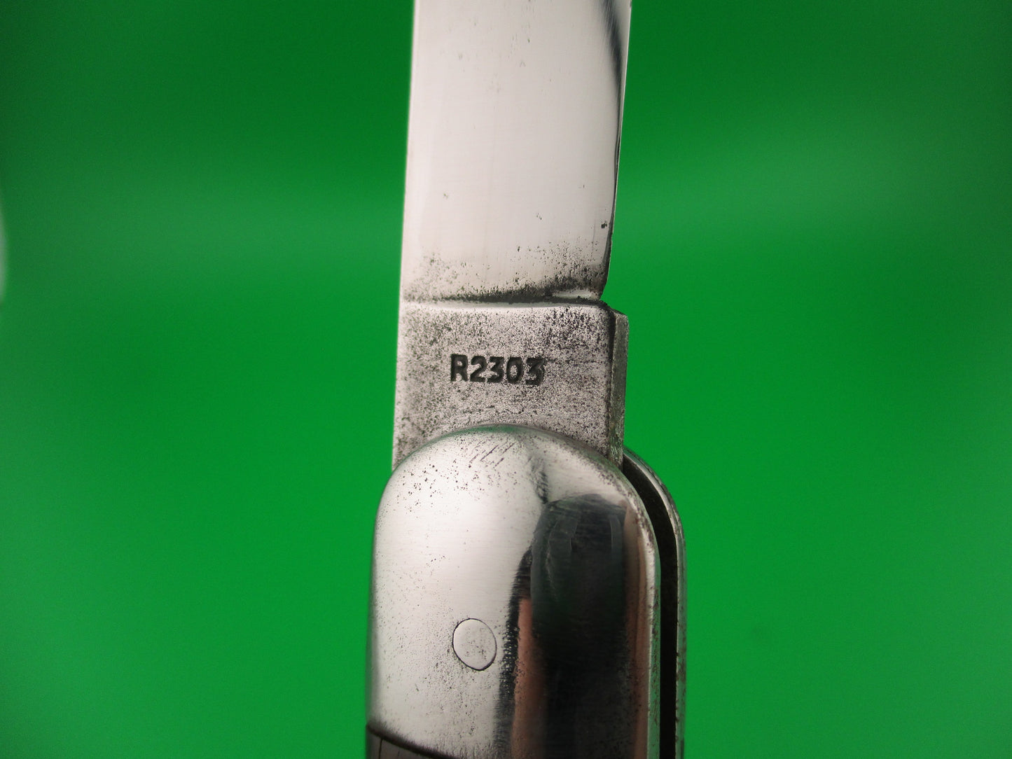 REMINGTON 2303 Scout Vintage 1940s Bone switchblade knife