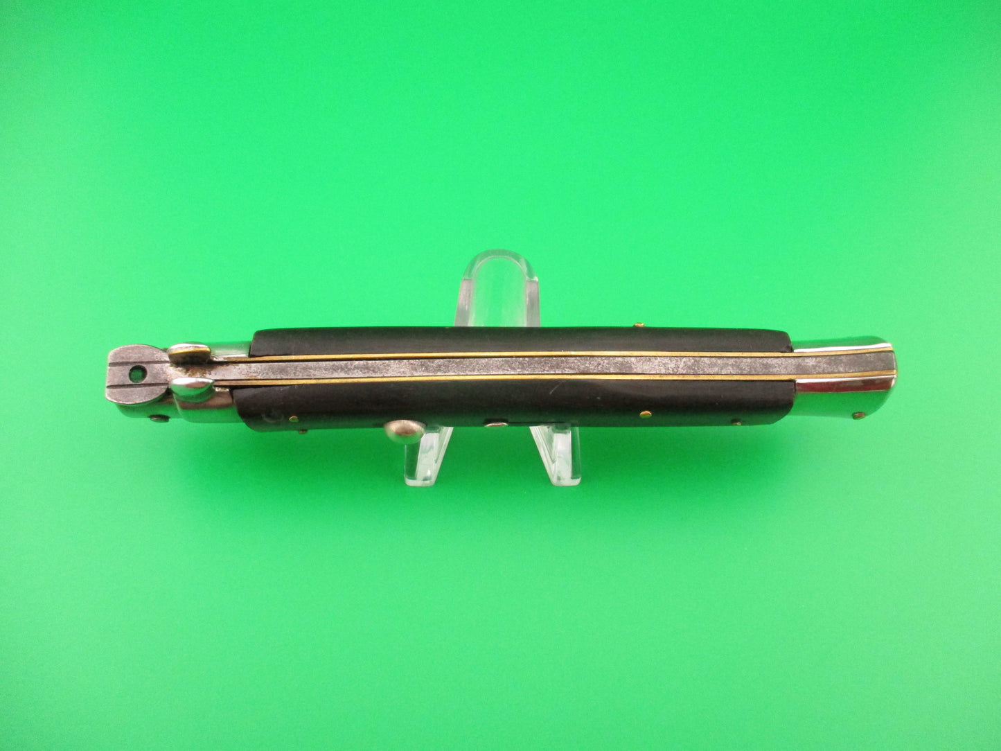 WANDY INOX 28cm Italian Stiletto Vintage swivel bolster switchblade knife