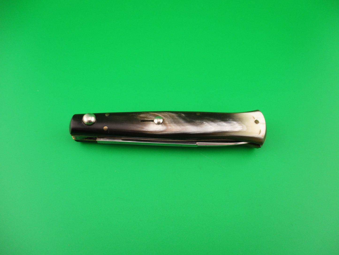 INOX 18cm Italian Fishtail ODD Vintage automatic knife Press Button design