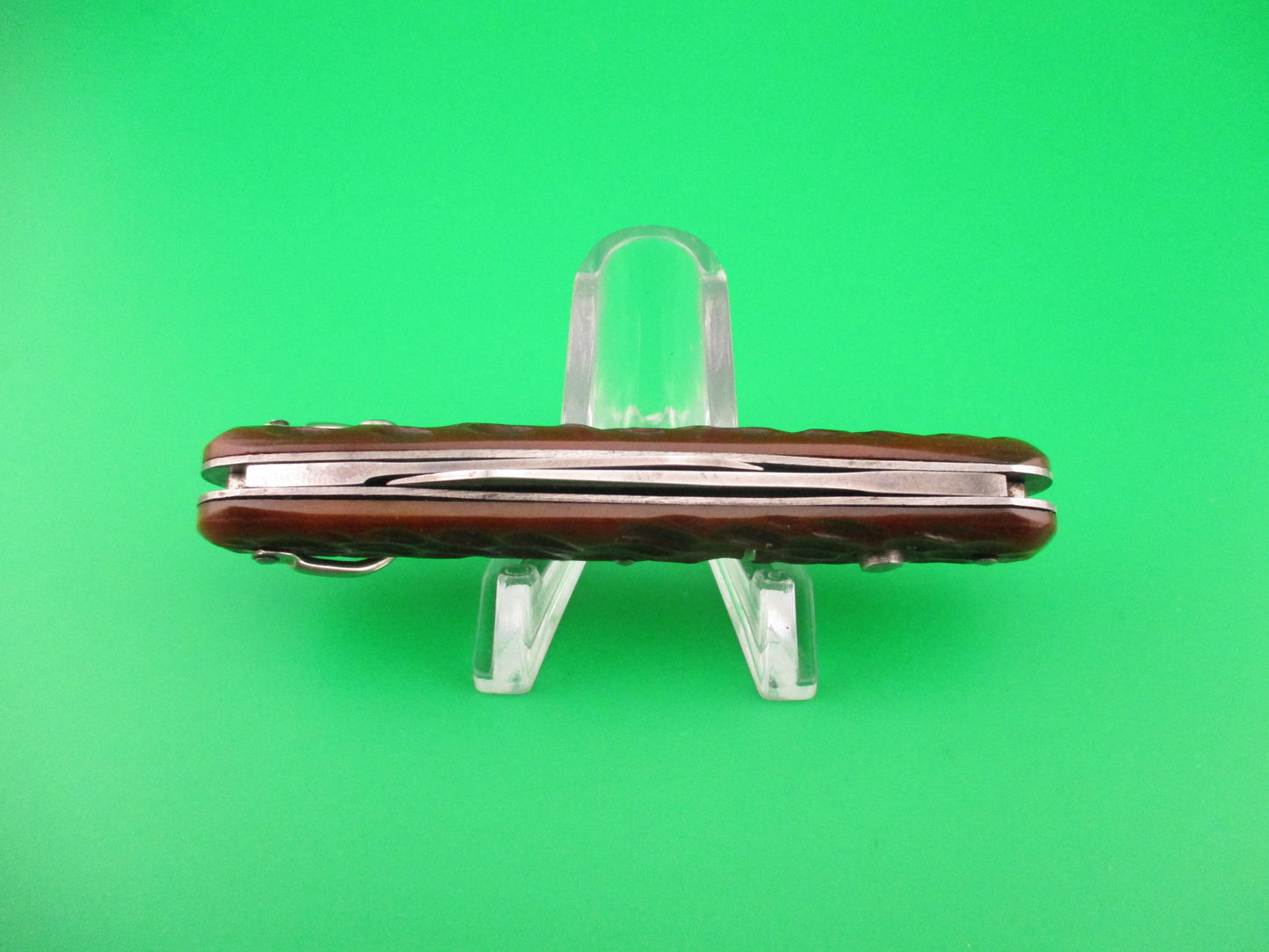 PRESTO Girl Scout knife & box Vintage early 1940s automatic knife official