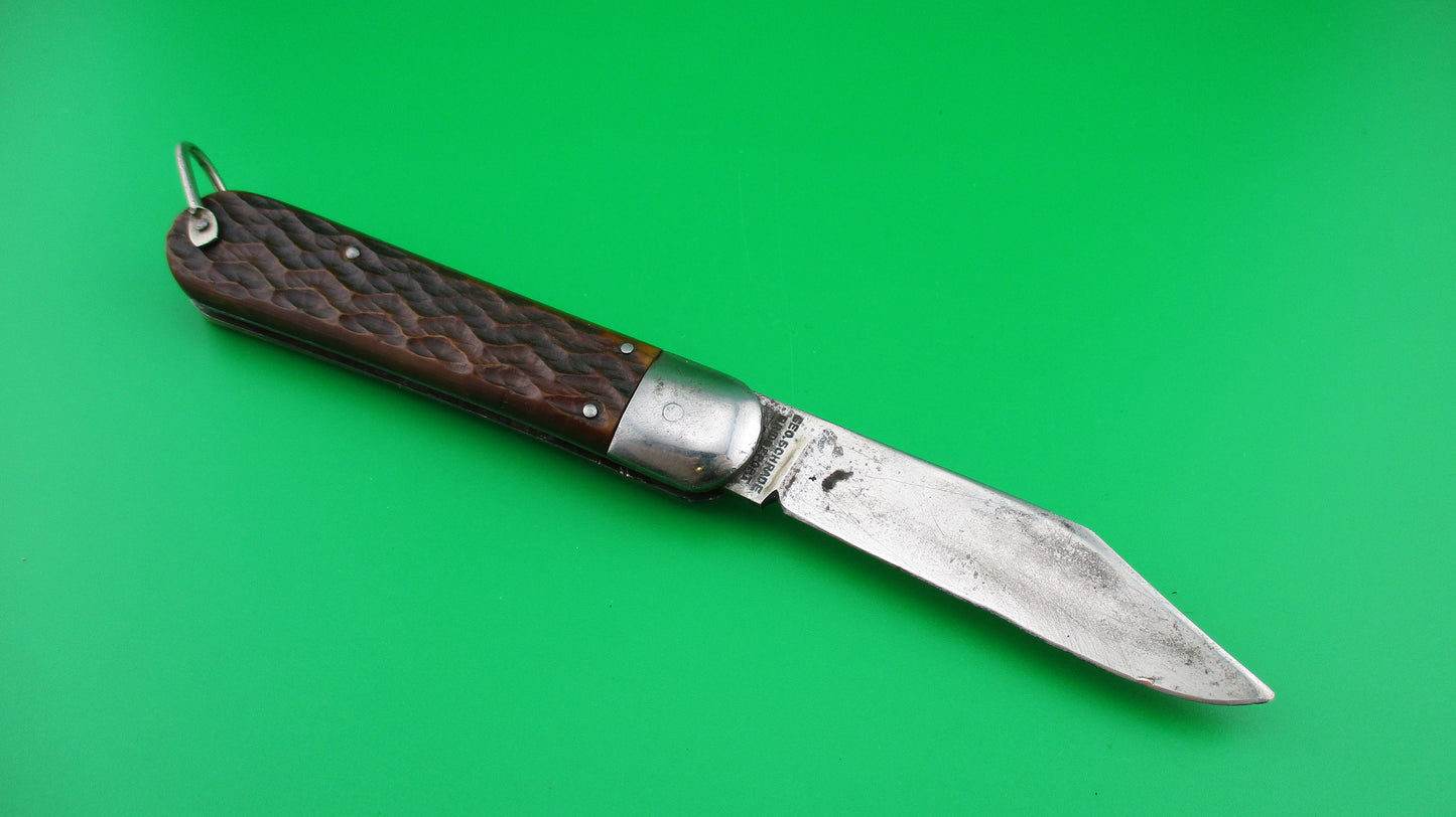 z PRESTO M2 Bone WWII vintage Paratrooper automatic knife